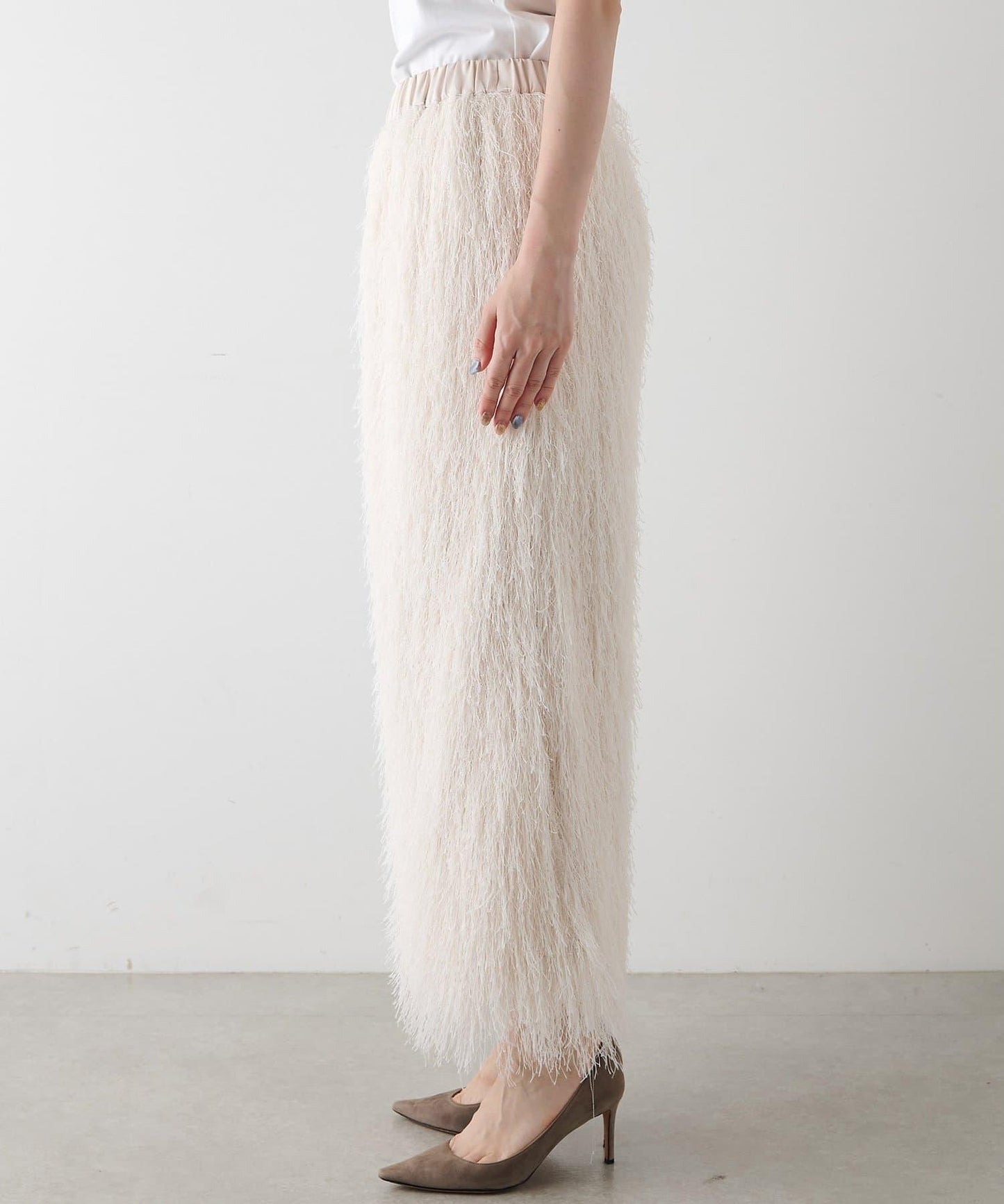 【THE PAUSE】亮片流蘇半身裙