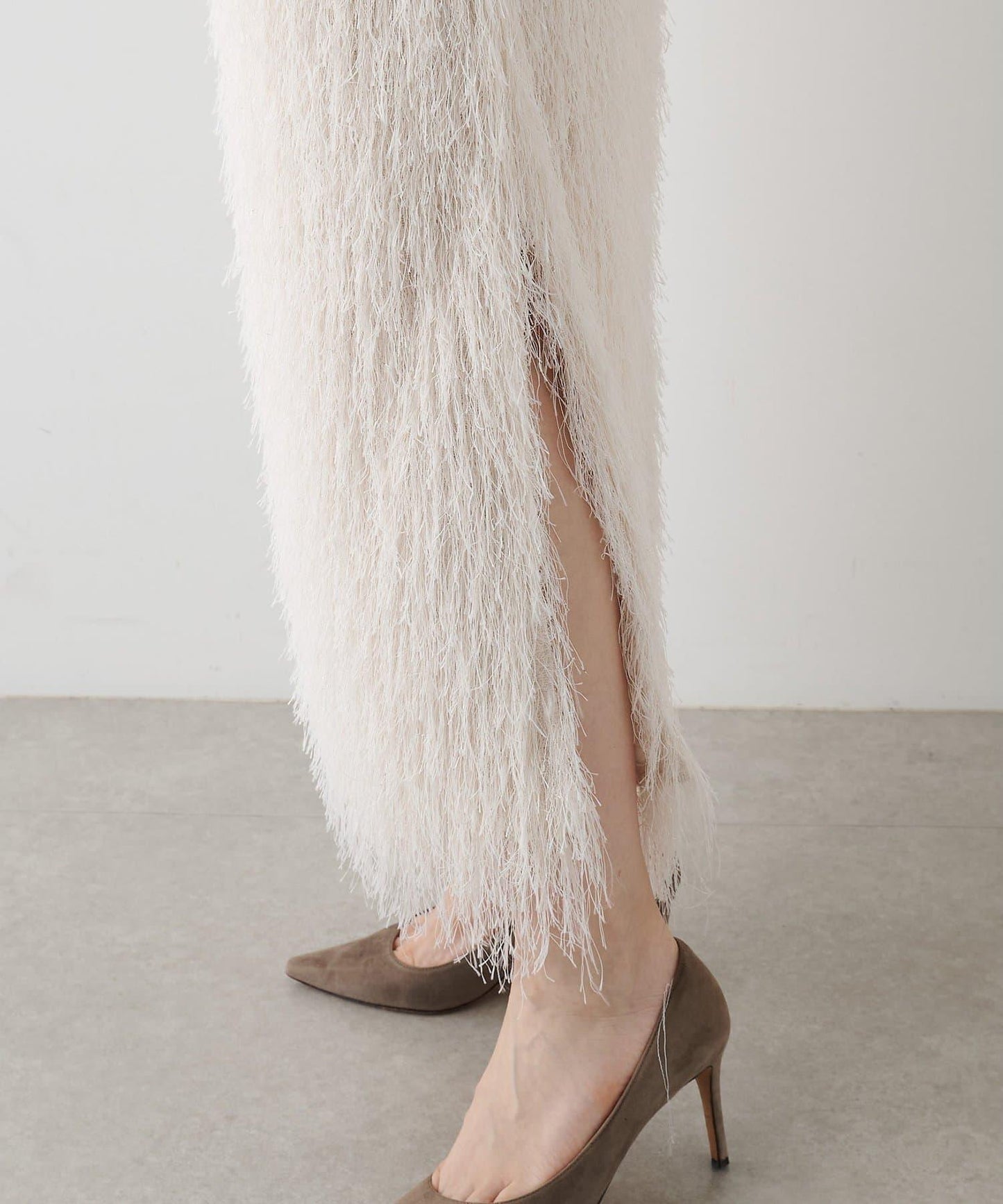 【THE PAUSE】亮片流蘇半身裙