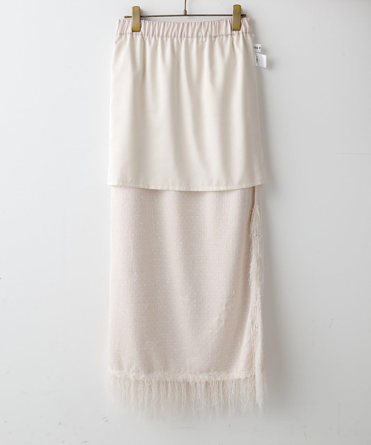 【THE PAUSE】亮片流蘇半身裙