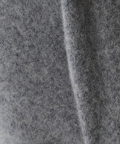 【THE PAUSE】仿毛針織抽繩長褲