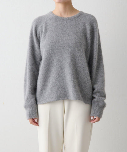 【THE PAUSE】仿毛針織圍巾套裝套頭衫