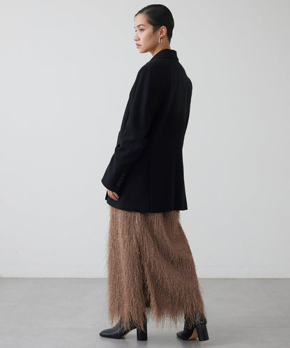 【THE PAUSE】亮片流蘇半身裙