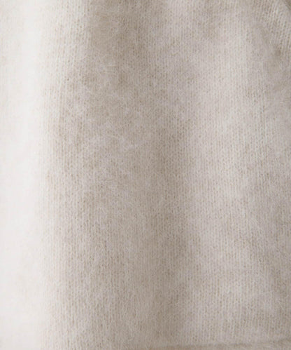 【THE PAUSE】仿毛針織圍巾套裝套頭衫