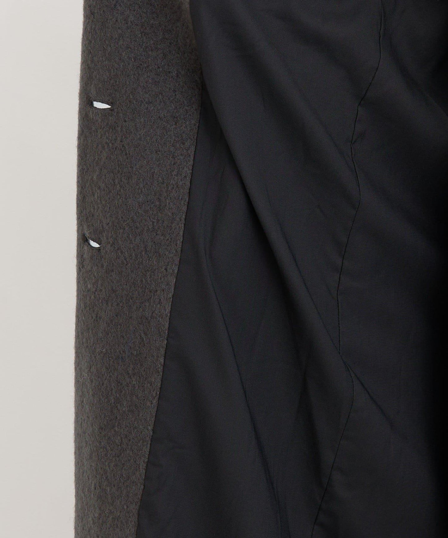 【柔軟質感】長款毛絨切斯特大衣