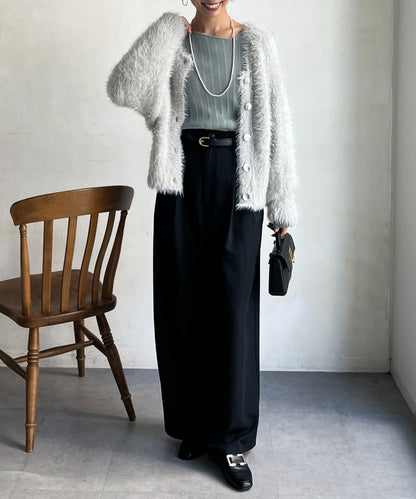 亮片羽毛兩用開衫