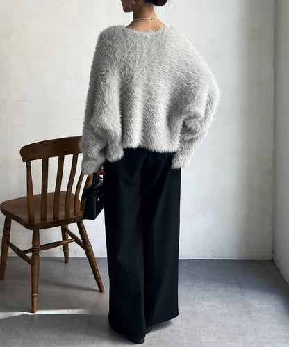 亮片羽毛兩用開衫