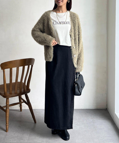 亮片羽毛兩用開衫