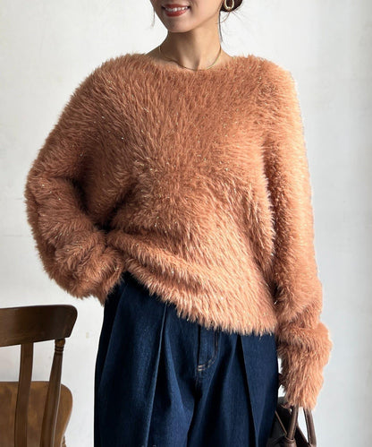 亮片羽毛兩用開衫