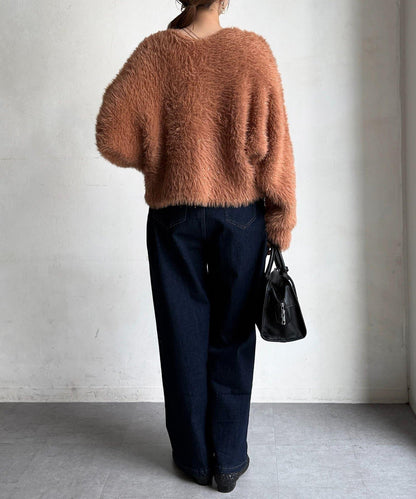 亮片羽毛兩用開衫