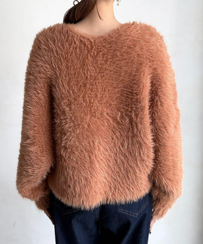 亮片羽毛兩用開衫