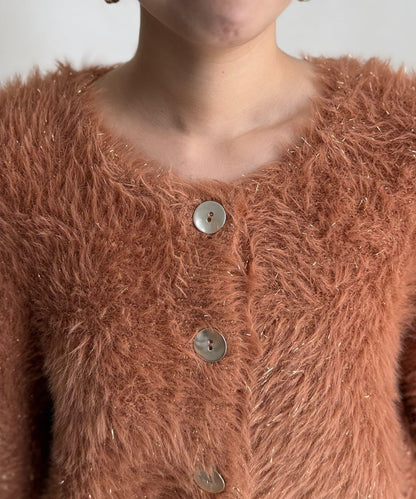 亮片羽毛兩用開衫