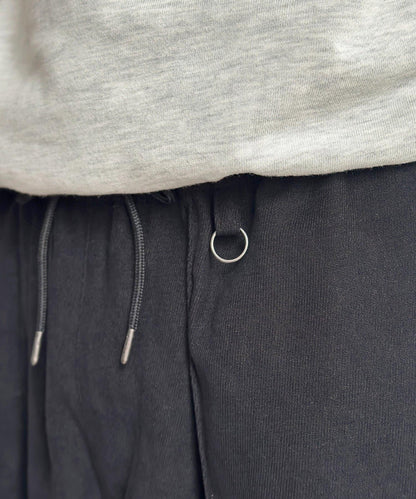 磨毛斜紋褶皺休閒褲