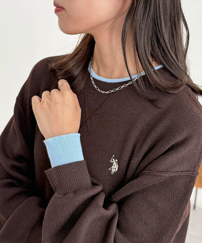 【U.S. POLO ASSN.】假兩件連衣裙