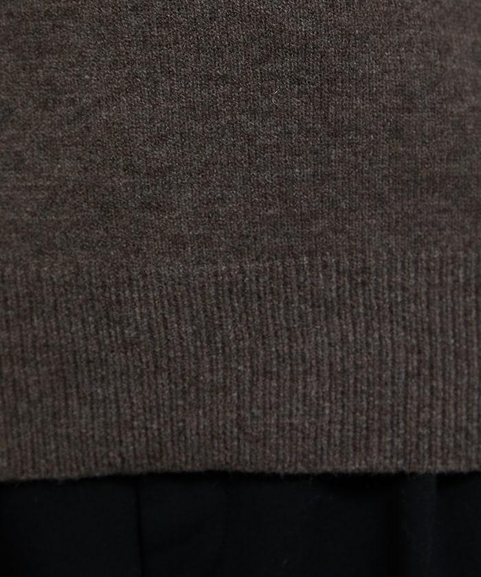 花卉圖案裝飾針織POLO衫