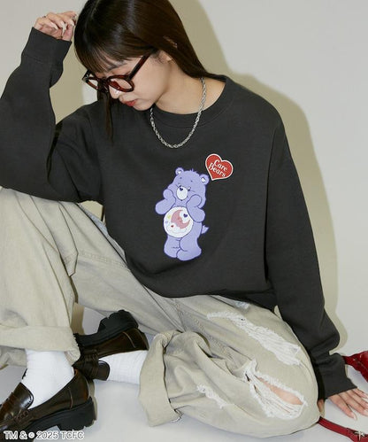 CareBears(TM)/ケアベア(TM) 正面印花圓領衛衣