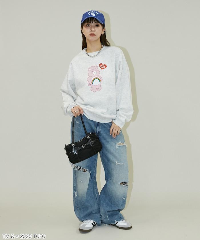 CareBears(TM)/ケアベア(TM) 正面印花圓領衛衣