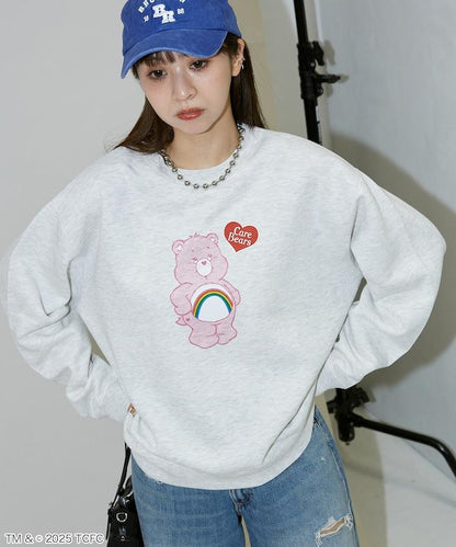 CareBears(TM)/ケアベア(TM) 正面印花圓領衛衣