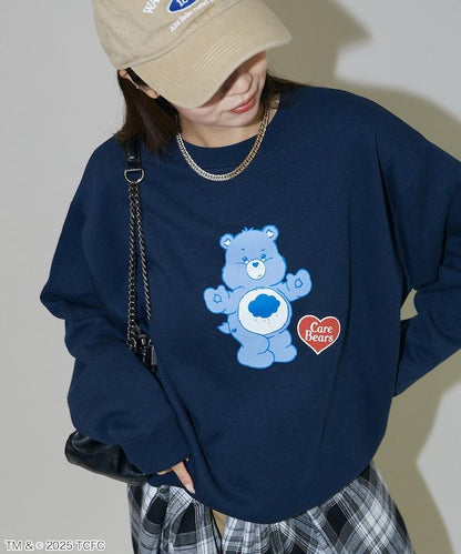 CareBears(TM)/ケアベア(TM) 正面印花圓領衛衣