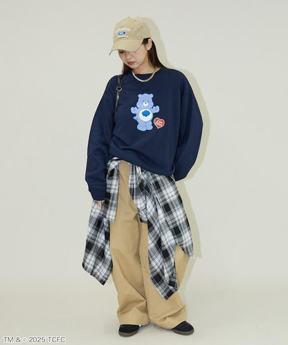 CareBears(TM)/ケアベア(TM) 正面印花圓領衛衣