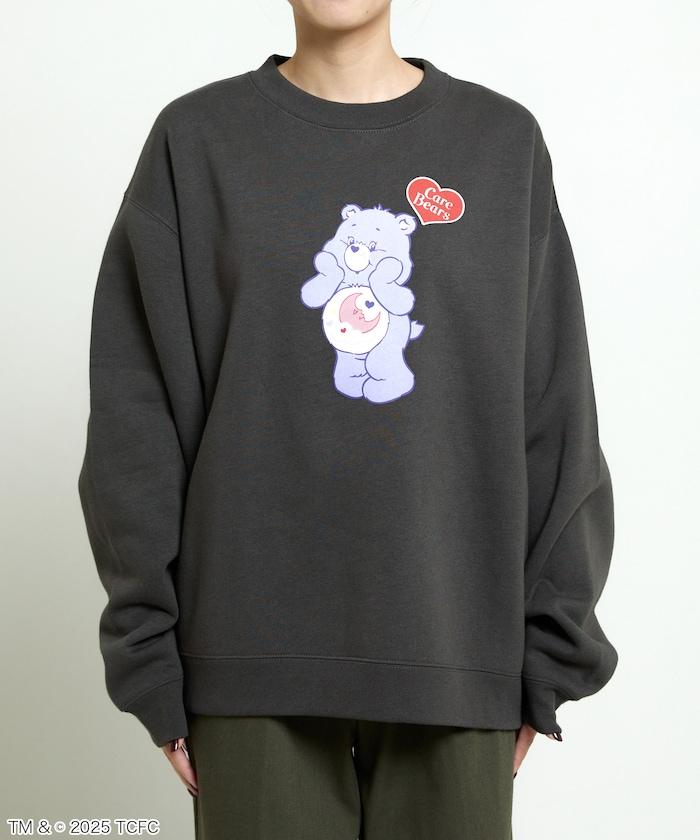 CareBears(TM)/ケアベア(TM) 正面印花圓領衛衣