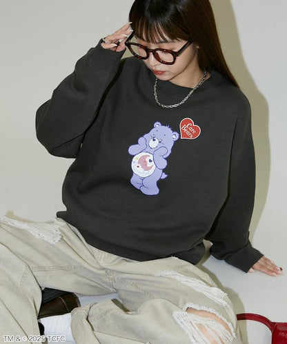 CareBears(TM)/ケアベア(TM) 正面印花圓領衛衣