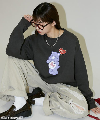 CareBears(TM)/ケアベア(TM) 正面印花圓領衛衣