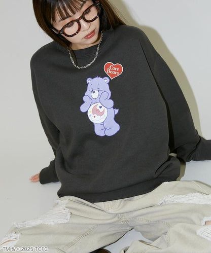 CareBears(TM)/ケアベア(TM) 正面印花圓領衛衣