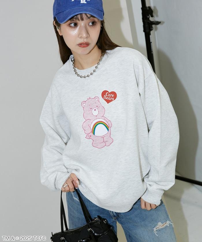 CareBears(TM)/ケアベア(TM) 正面印花圓領衛衣