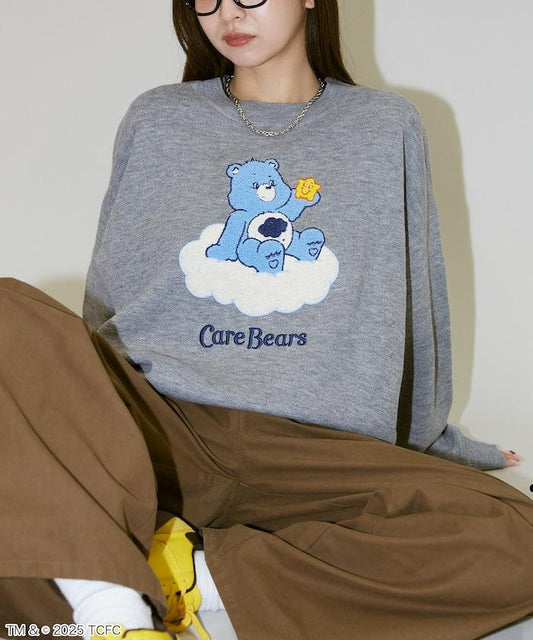 CareBears(TM)/ケアベア(TM) 圓領提花針織衫