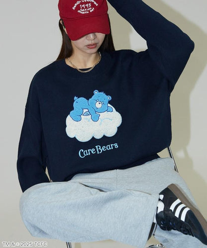 CareBears(TM)/ケアベア(TM) 圓領提花針織衫