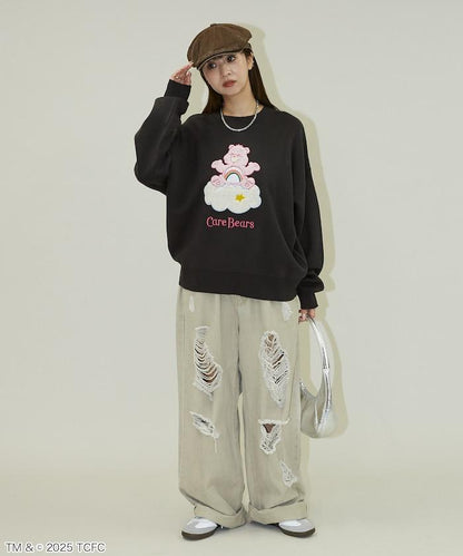 CareBears(TM)/ケアベア(TM) 圓領提花針織衫