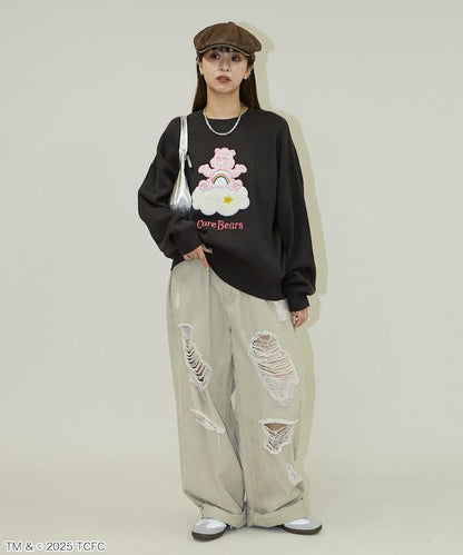 CareBears(TM)/ケアベア(TM) 圓領提花針織衫