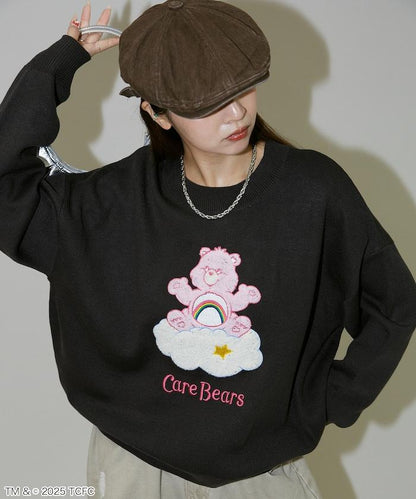 CareBears(TM)/ケアベア(TM) 圓領提花針織衫