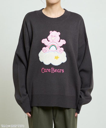 CareBears(TM)/ケアベア(TM) 圓領提花針織衫