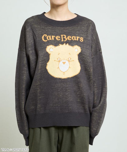 CareBears(TM)/ケアベア(TM) 臉部提花針織衫