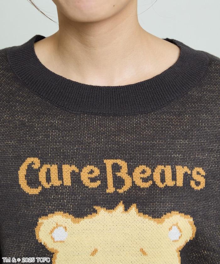 CareBears(TM)/ケアベア(TM) 臉部提花針織衫