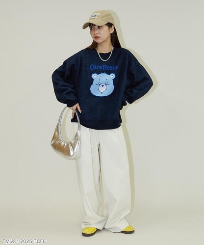 CareBears(TM)/ケアベア(TM) 臉部提花針織衫