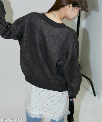 CareBears(TM)/ケアベア(TM) 臉部提花針織衫