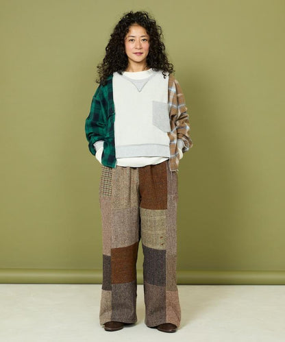 改良款粗花呢長褲