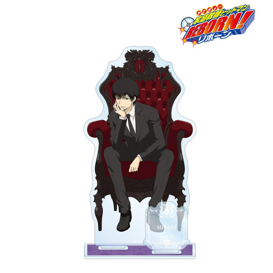 《家庭教師HITMAN REBORN!》新繪插畫 雲雀恭彌（十年後）王座版 附配件大型亞克力立牌