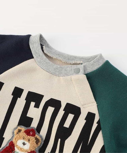 男童學院風連體衣