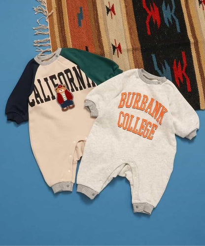 男童學院風連體衣