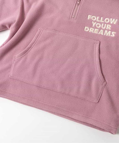 拼色連帽抓絨衛衣