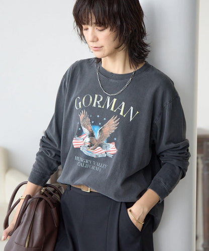 【GOOD ROCK SPEED限定】EAGLE水洗長袖T恤