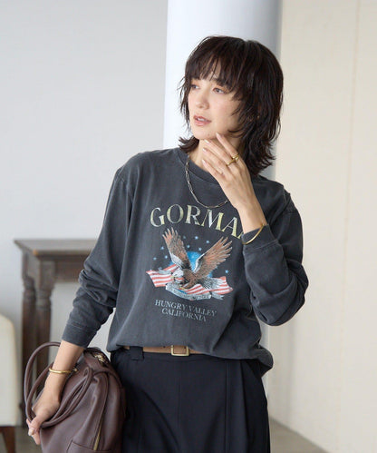 【GOOD ROCK SPEED限定】EAGLE水洗長袖T恤