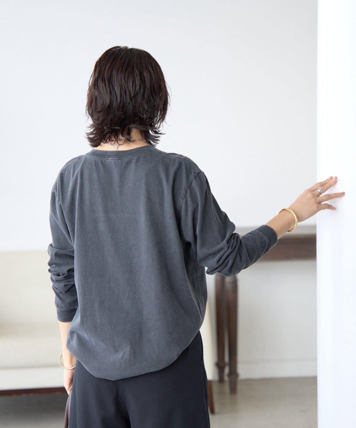 【GOOD ROCK SPEED限定】EAGLE水洗長袖T恤