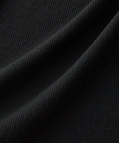 【女性感十足的休閒風】方領兩穿羅紋針織衫