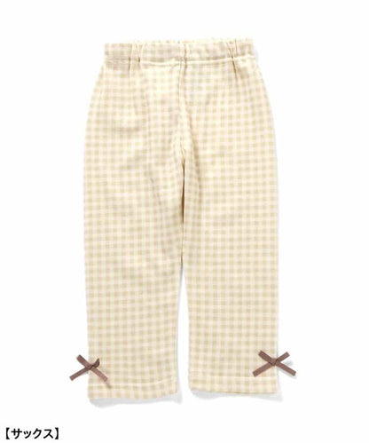 【リンク】柔軟絨毛圖案彈力衛衣家居服