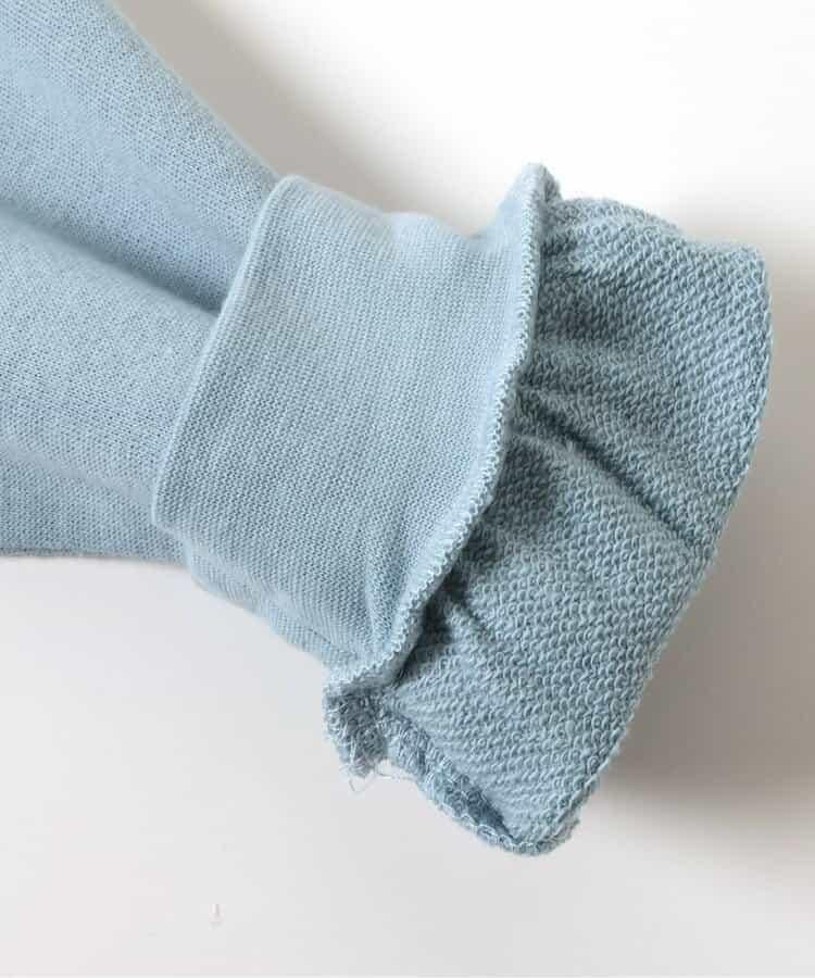 【リンク】柔軟絨毛圖案彈力衛衣家居服