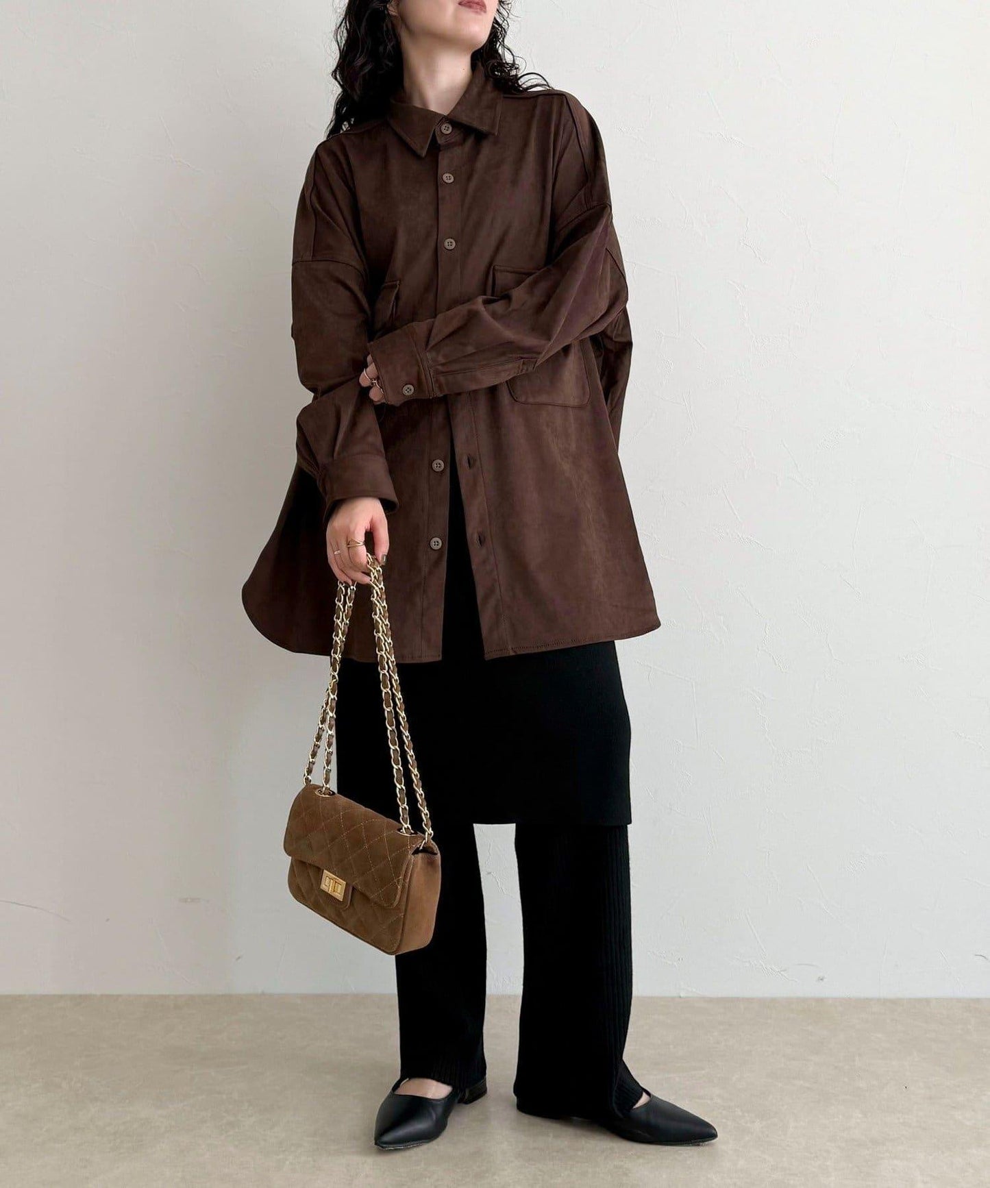 【LANCER CLOTHING CORPORATION】寬鬆麂皮絨襯衫